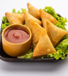 veg appendizer samosa